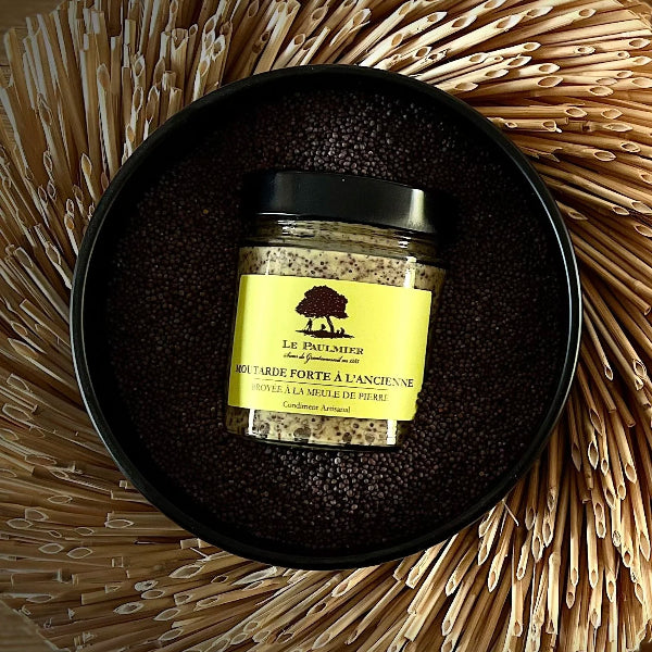 Moutarde Forte à l’Ancienne – Le Paulmier – Condiment Normand – 200 g