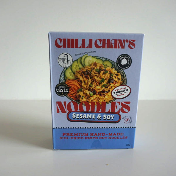 Nouilles Sésame & Soja – Prêtes en 4 min, Saveur Intense & Recette Artisanale (100g)