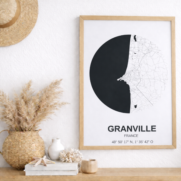 Affiche A3 – Plan de Granville