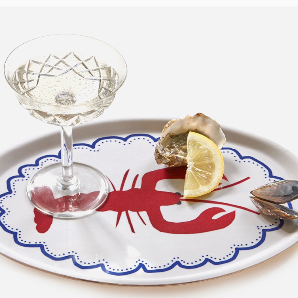 🦞 Plateau de service ovale Homard – L’esprit bord de mer à votre table !