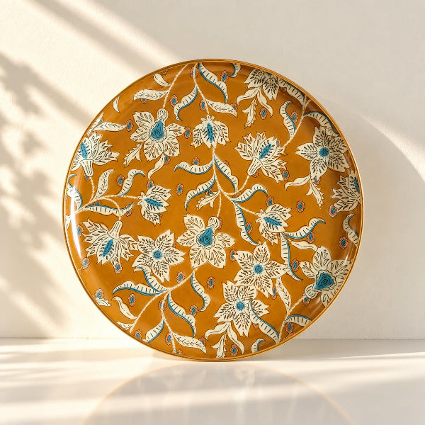 Plateau rond Rondo 30 cm – Lotus Absynthe
