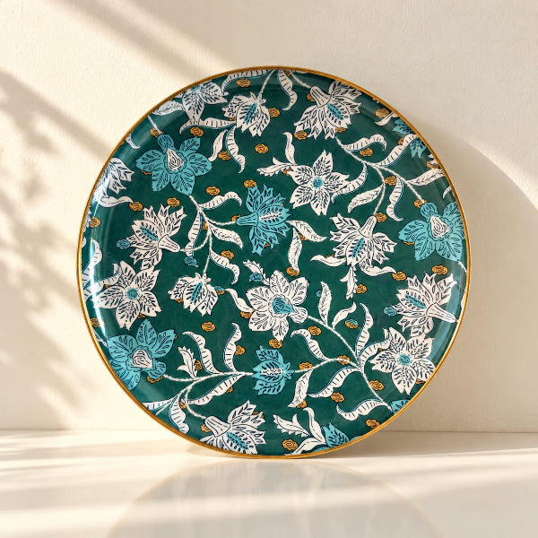 Plateau rond Rondo 30 cm – Lotus Vert