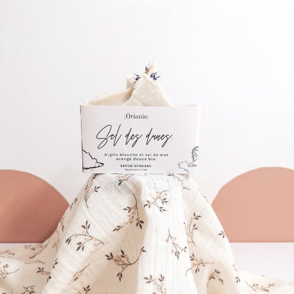 Savon "Sel des Dunes" - Savonnerie Orianis en Normandie