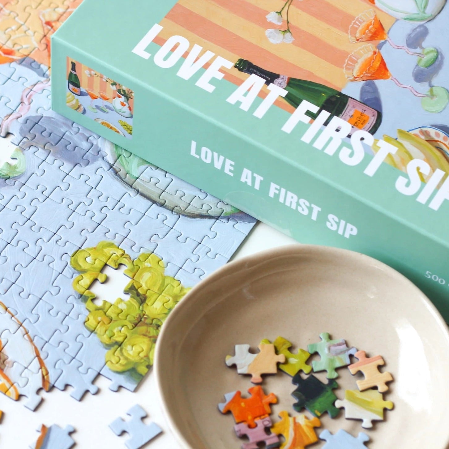 Puzzle Artistique 500 Pièces – Douceur du Quotidien par Ieva Noula