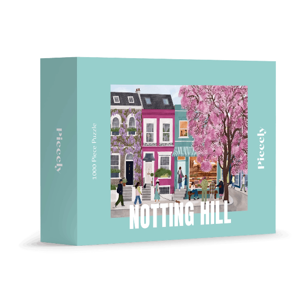 Puzzle Notting Hill 1000 Pièces – Charme londonien par Rachel Victoria Hillis