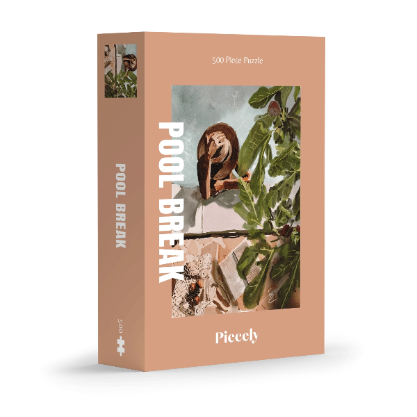 Puzzle Pool Break 500 Pièces – Pause estivale par Ekaterina Zagorska