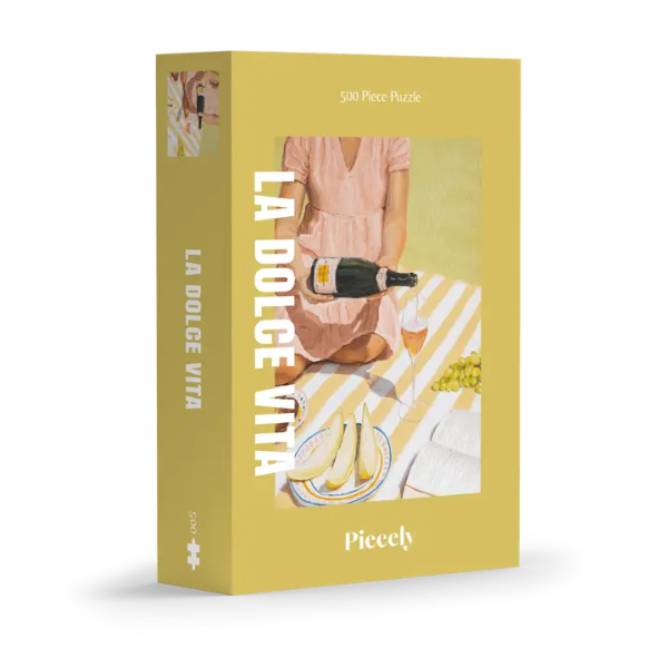🧩 Puzzle La Dolce Vita 500 pièces – Evanou Art 🍝✨