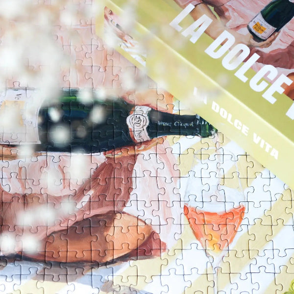 🧩 Puzzle La Dolce Vita 500 pièces – Evanou Art 🍝✨