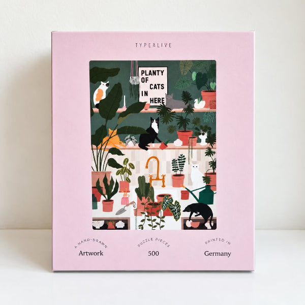 Puzzle Planty Of Cats – 500 pièces – Typealive