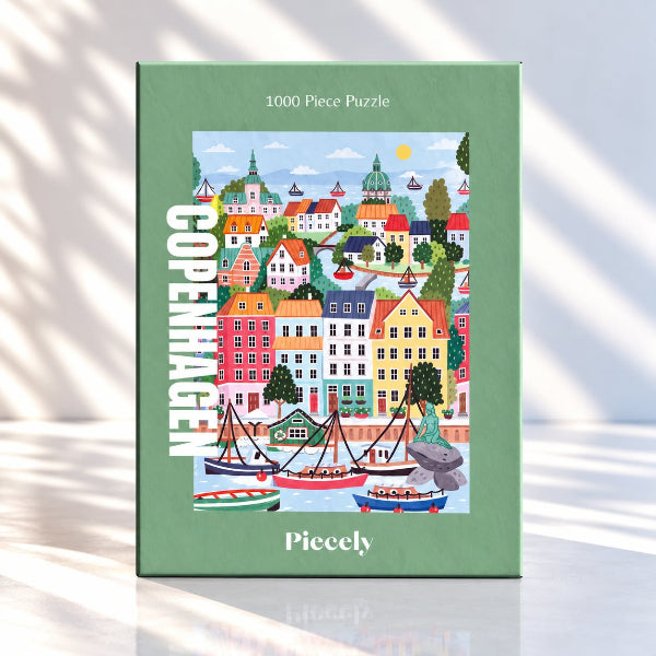 Puzzle Copenhague – 1000 pièces 🧩🇩🇰
