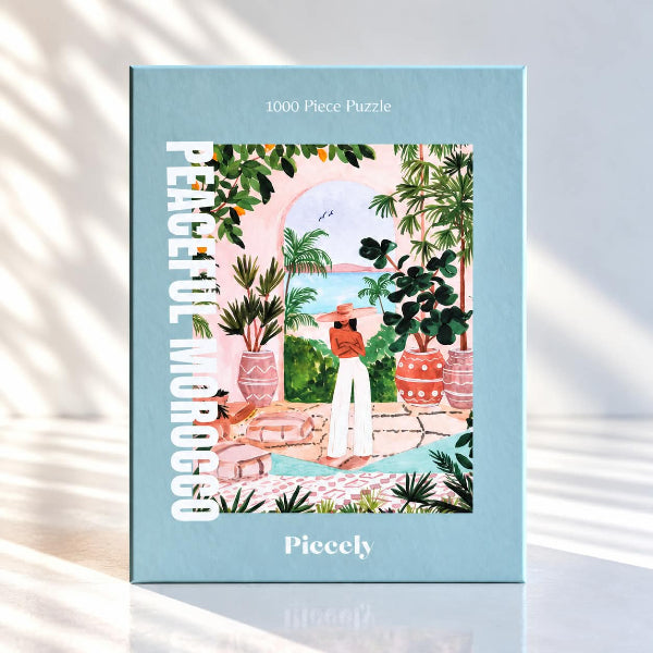 Puzzle Peaceful Morocco – 1000 pièces 🧩🌿