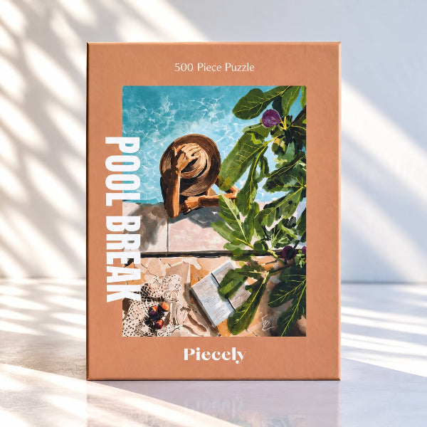 Puzzle Pool Break 500 Pièces – Pause estivale par Ekaterina Zagorska