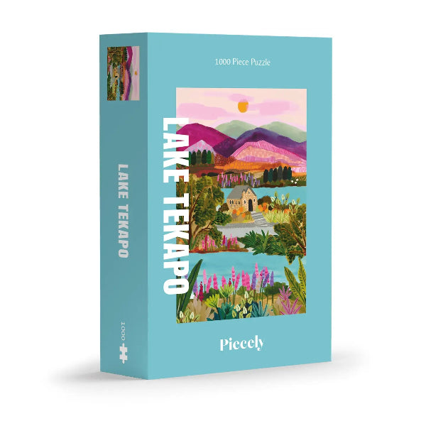 🧩 Puzzle Lake Tekapo 1000 pièces – Hebe Studio 🌄✨