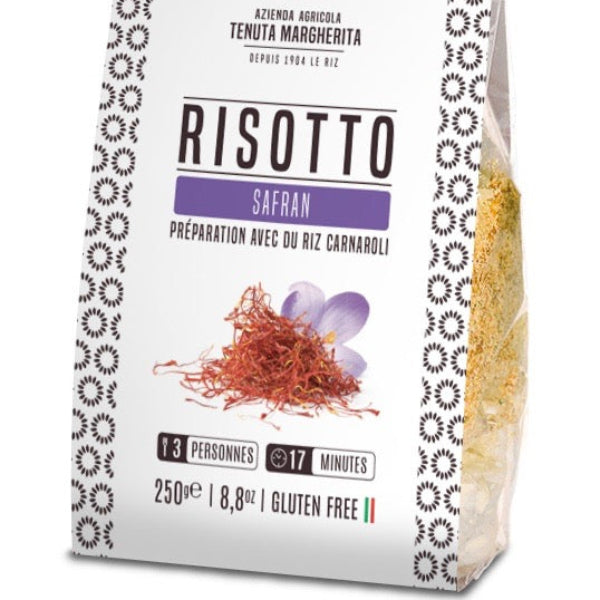 Risotto au Safran – préparation italienne pour risotto