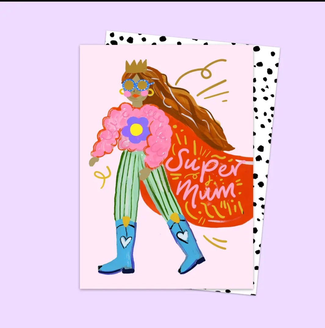 Carte Super Maman 💕