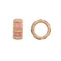 Lot de 2 Ronds de Serviette Pampa – Esprit Bohème en Raphia