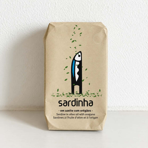 Sardines à l'huile d'olive et à l'origan – 120 g – Sardinha