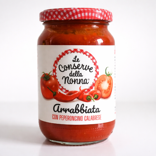 Sauce Arrabbiata – Le Conserve della Nonna – Sauce Tomate Piquante – 190 g
