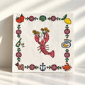 Serviette papier Crustacé x20