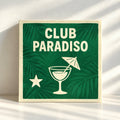 Serviettes en papier « Club Paradiso » x20