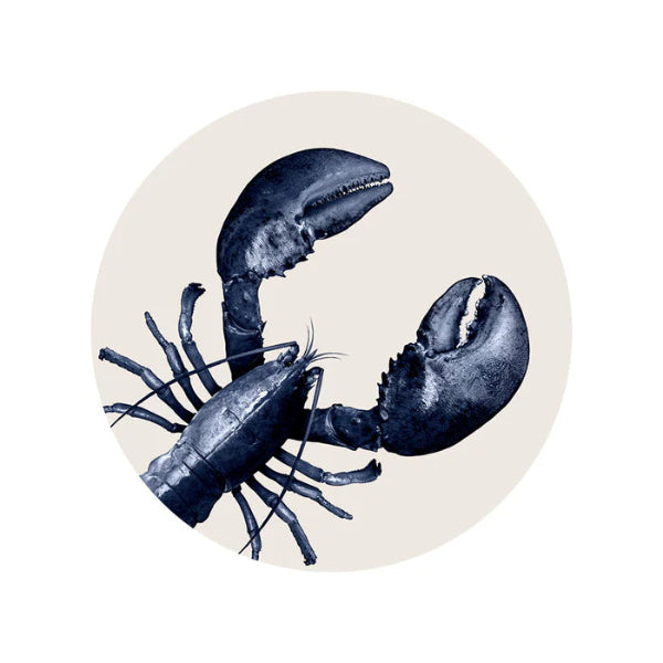 Set de table en vinyle Homard bleu ou corail