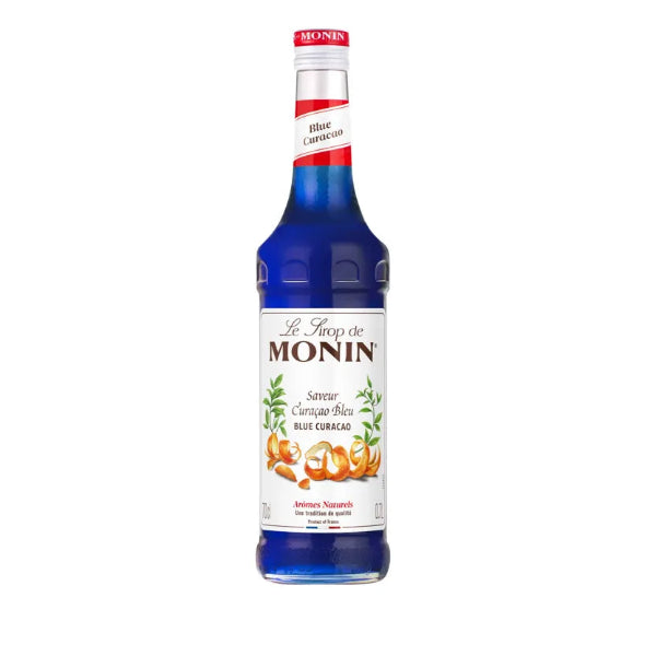 🌊 Sirop Curaçao Bleu MONIN 70cl – Saveur Agrume & Couleur Tropicale Intense ✨