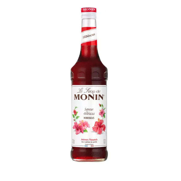 🌺 Sirop Hibiscus MONIN 70cl – Saveur Florale & Fruits Rouges ✨