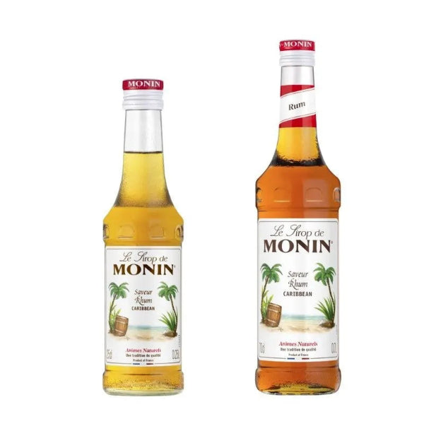 🥃 Sirop Saveur Rhum MONIN – Notes Exotiques & Sans Alcool ✨