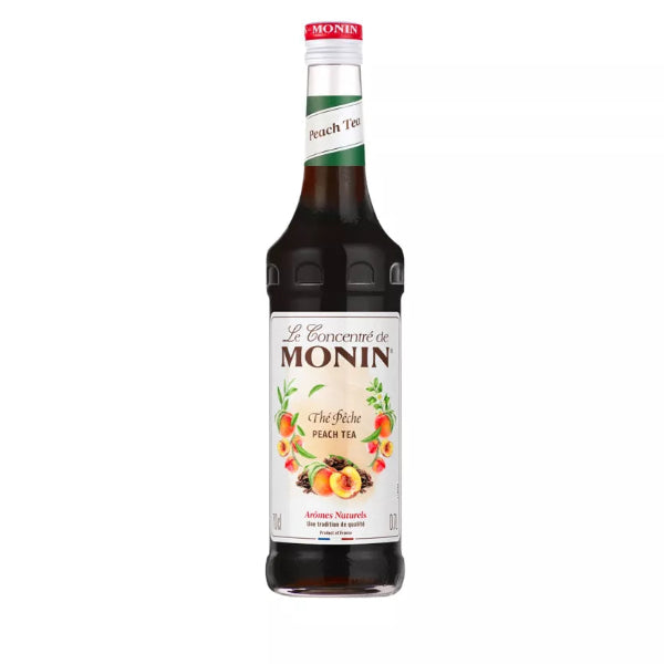 🍑 Concentré Thé Pêche MONIN 70cl – Saveur Thé Glacé Fruitée & Gourmande ✨
