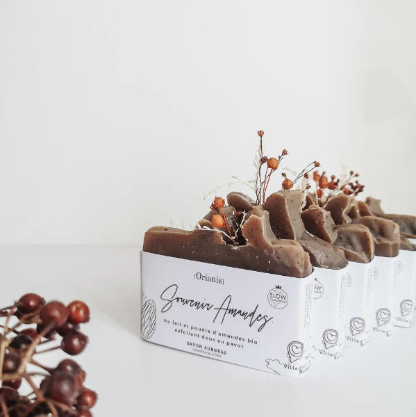 Savon "Souvenir Amande" - Savonnerie Orianis en Normandie