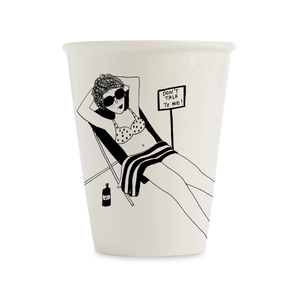 Tasse “Don’t Talk To Me” – Illustration Helen B