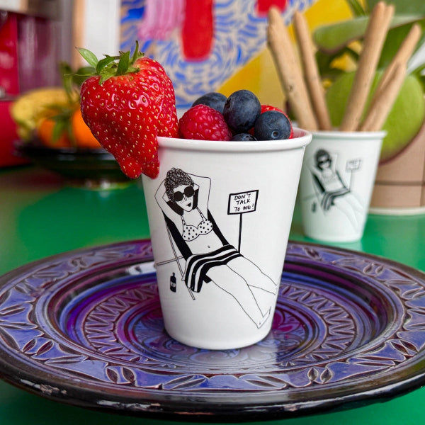 Tasse “Don’t Talk To Me” – Illustration Helen B