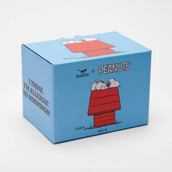 😴 Mug Peanuts – Allergique aux Matins avec Snoopy 🐶