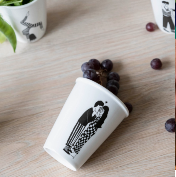Tasse “Bisou” – Illustration Helen B