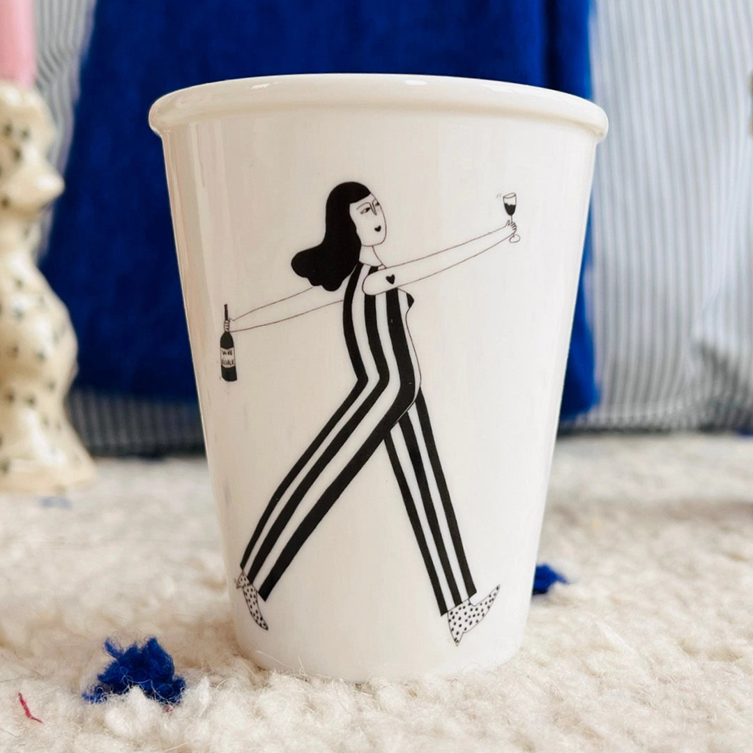 Tasse “Wine O’Clock” – Illustration Helen B