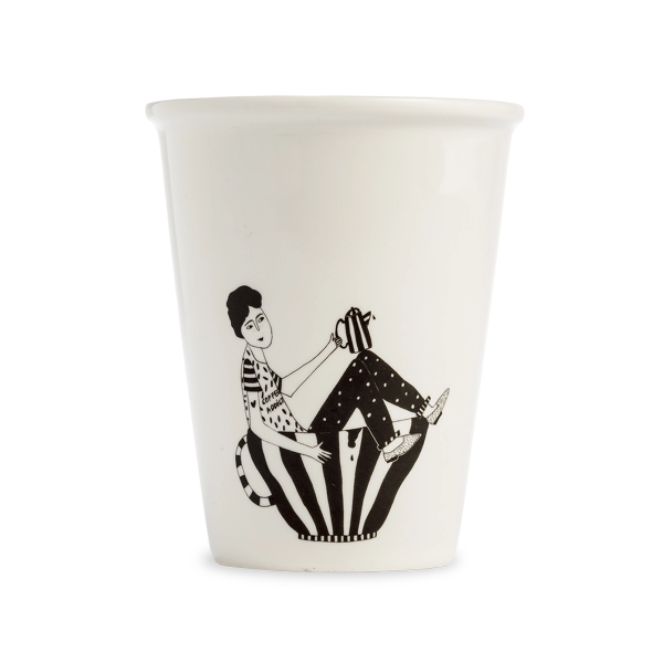 Tasse “Coffee Addict” – Illustration Helen B