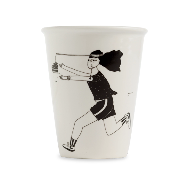 Tasse “Motivation is Key” – Illustration Helen B