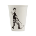Tasse en porcelaine avec illustration "Sunday in Paris" par Helen b