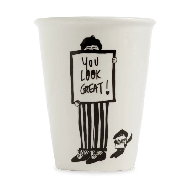 Tasse “You Look Great” – Illustration Helen B
