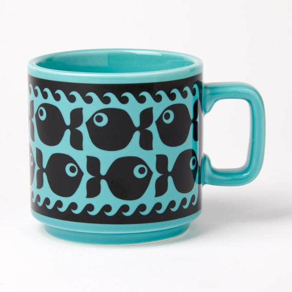 🐟 Tasse Hornsea Vintage – Motif Poisson, Design Iconique de Jack Dadd 🇬🇧💙