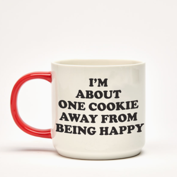 🐶 Mug Peanuts – Avec Compartiment à Biscuit & Snoopy ☕