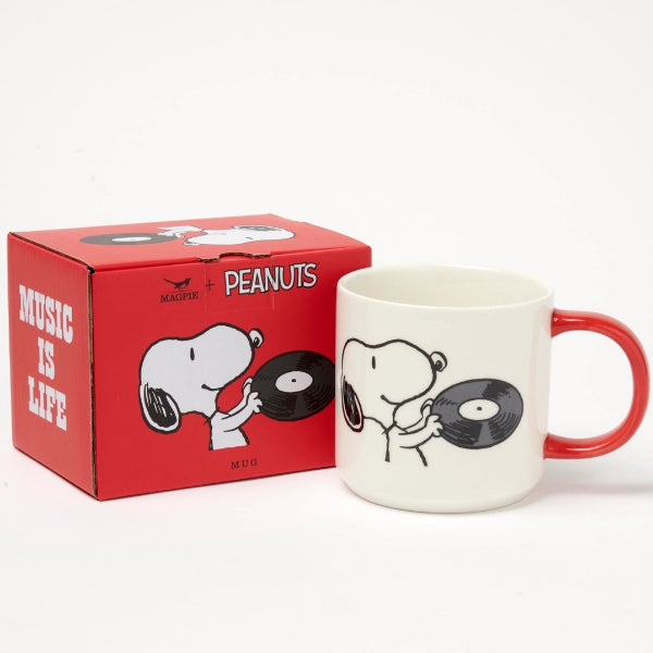 Tasse Snoopy Music is Life ! – Mug Peanuts Original 330 ml
