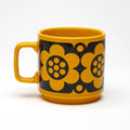 ☕✨ Tasse Hornsea Vintage – Icône Design Rétro des Années 60 🇬🇧🧡
