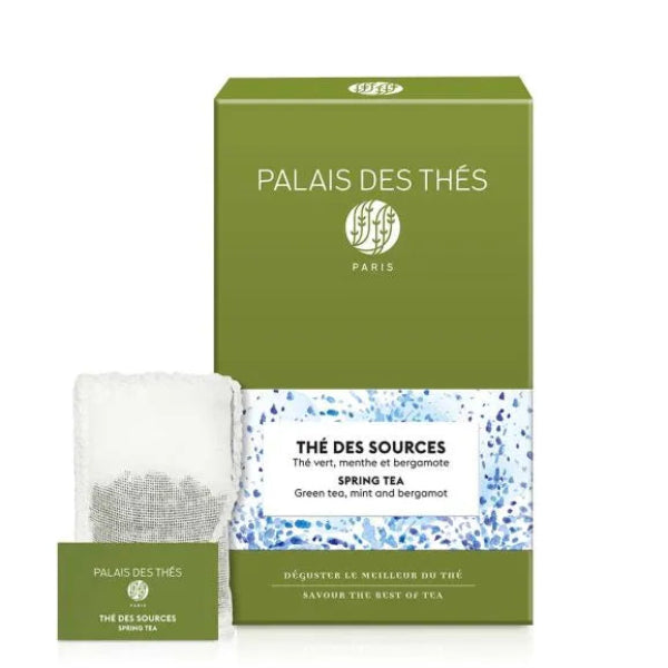 Thé Vert des Sources Palais des Thés – 20 sachets mousselines