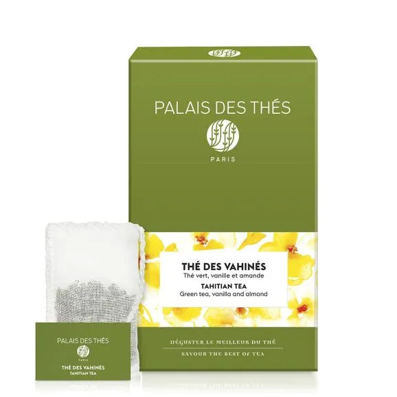 Thé Vert des Vahinés Palais des Thés – 20 sachets mousselines