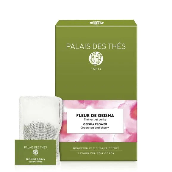 Thé Vert Fleur de Geisha Palais des Thés – 20 sachets mousselines