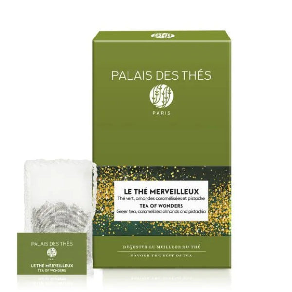 Thé Vert Merveilleux Palais des Thés – 20 sachets mousselines