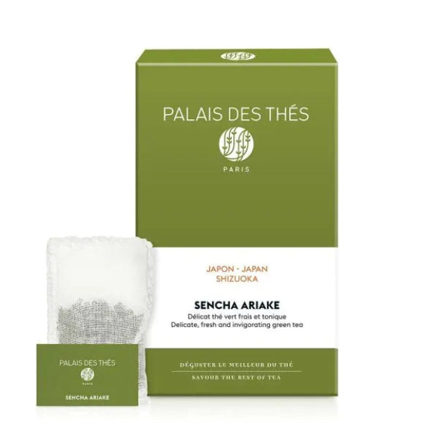 Thé Vert Sencha Ariake Palais des Thés – thé japonais 20 sachets mousselines