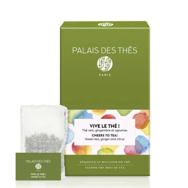 Thé Vert Vive le Thé Palais des Thés – 20 sachets mousselines