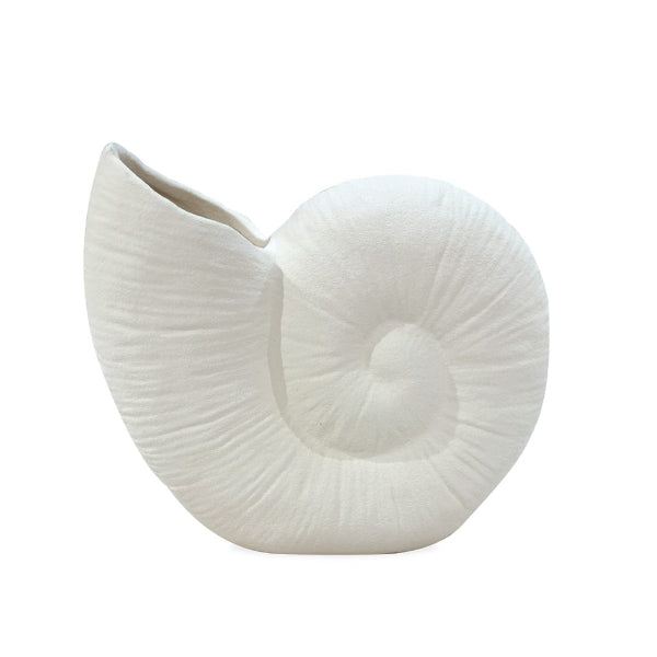 Vase Coquillage Blanc – Une touche bord de mer dans votre déco